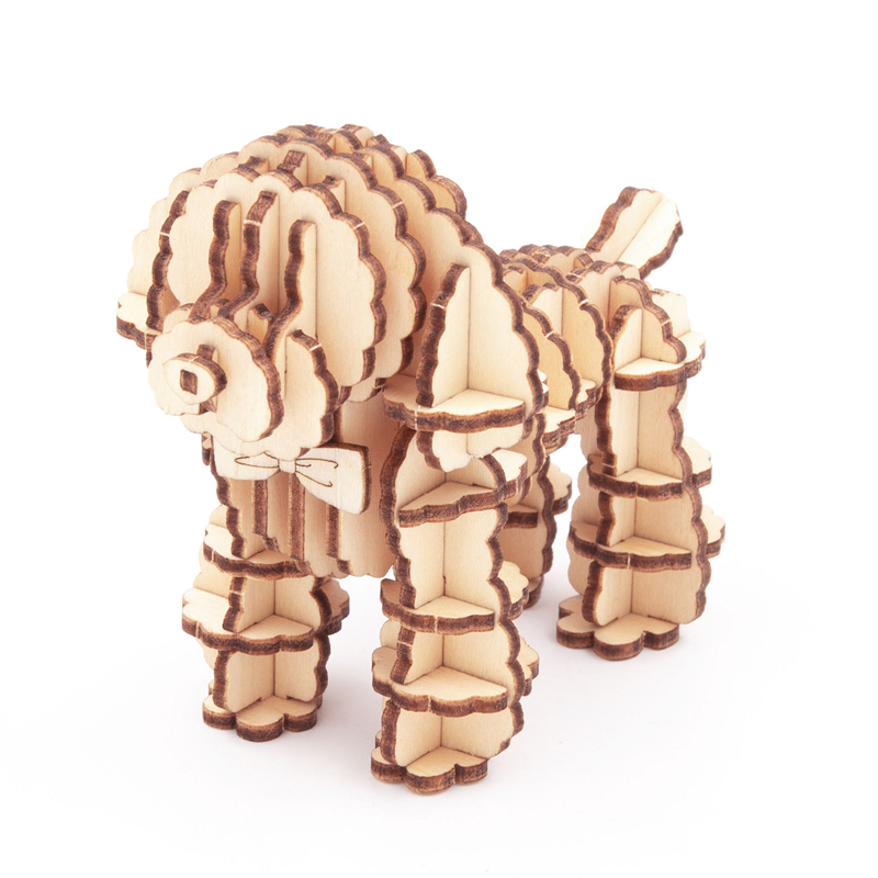 Poodle 3D Puzzle
